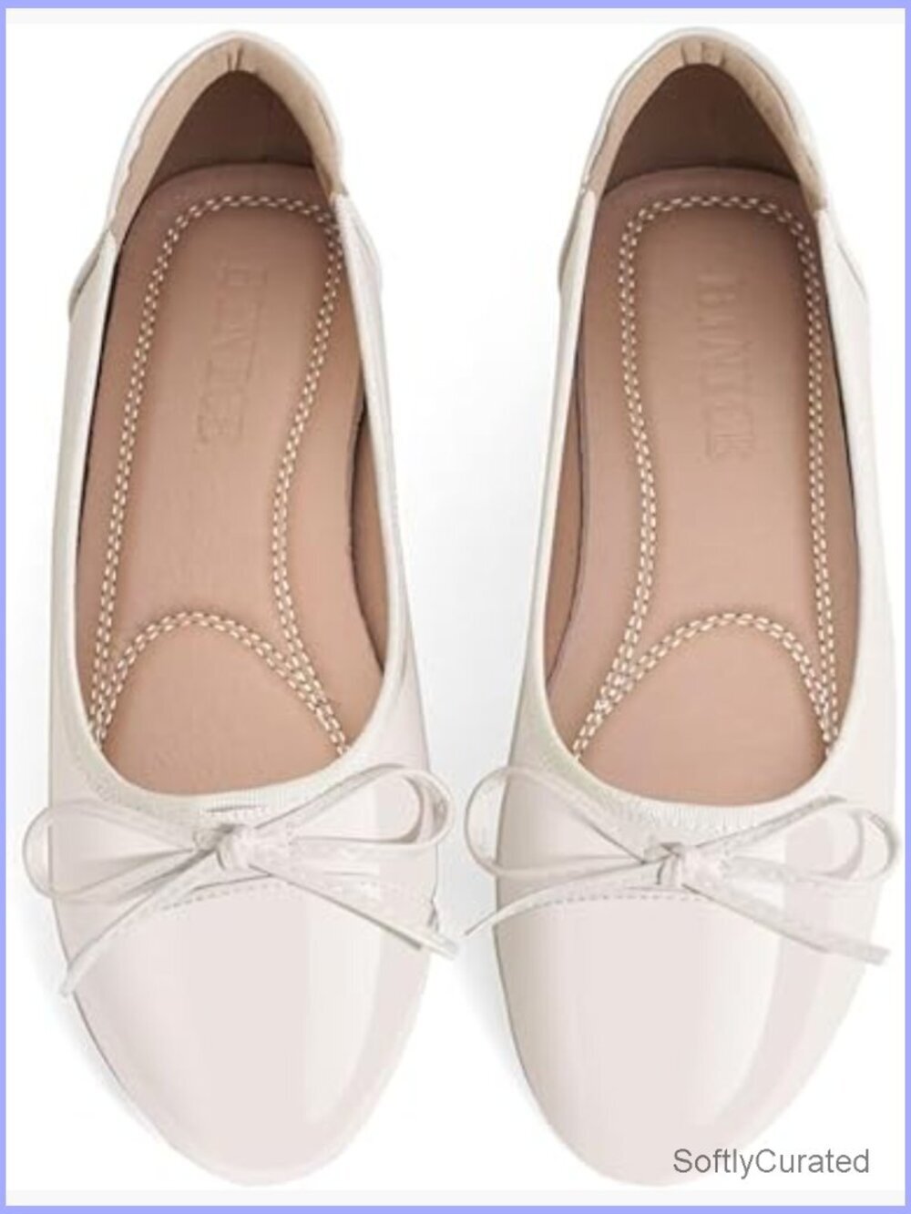 Women's Ballet Flats Comfort Memory Foam Slip On Dress Shoes Office Work